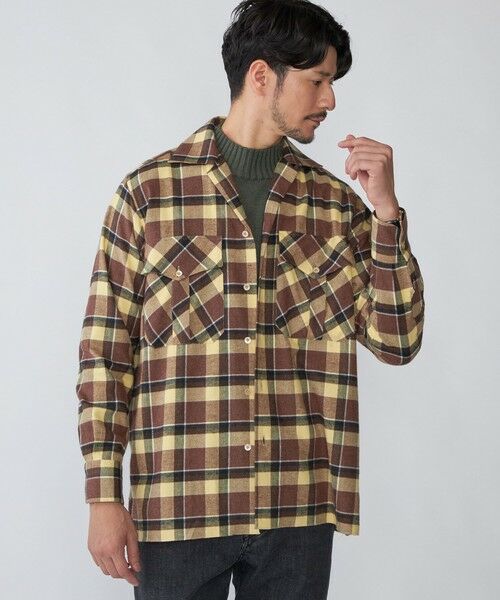SHIPS / シップス シャツ・ブラウス | 【SHIPS別注】Errico Formicola: コットンフランネル チェック オーバーシャツ | 詳細1