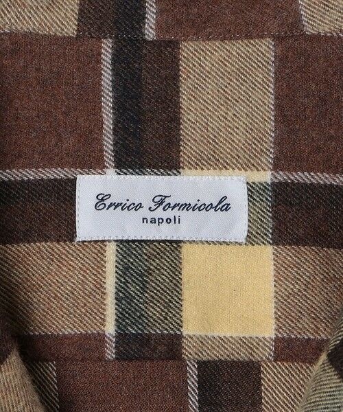 SHIPS / シップス シャツ・ブラウス | 【SHIPS別注】Errico Formicola: コットンフランネル チェック オーバーシャツ | 詳細17