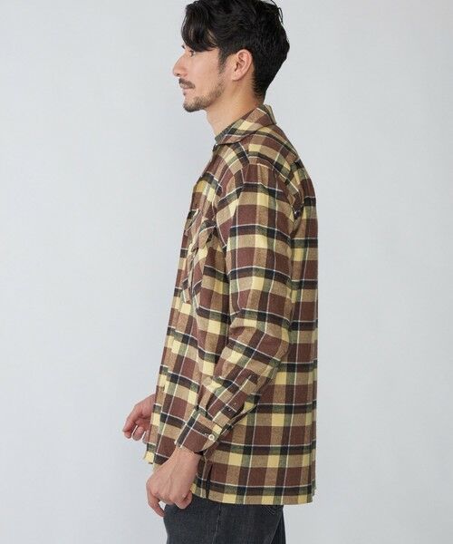 SHIPS / シップス シャツ・ブラウス | 【SHIPS別注】Errico Formicola: コットンフランネル チェック オーバーシャツ | 詳細3
