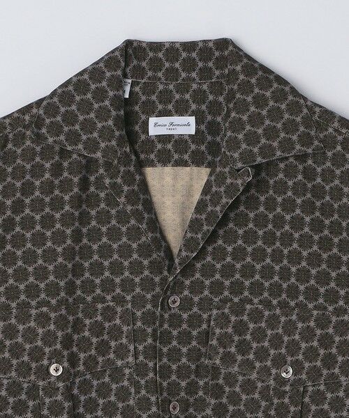 SHIPS / シップス シャツ・ブラウス | 【SHIPS別注】Errico Formicola: コーデュロイ プリント オープンカラー シャツ | 詳細2