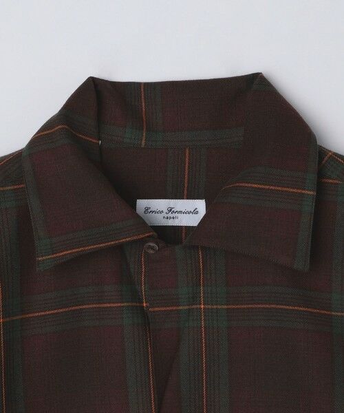 SHIPS / シップス シャツ・ブラウス | 【SHIPS別注】Errico Formicola: ブロックチェック オーバーシャツ | 詳細3