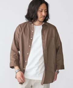 SHIPS / シップス シャツ・ブラウス | SHIPS: SOLOTEX(R) サフィラン リネン 7分袖 シャツ