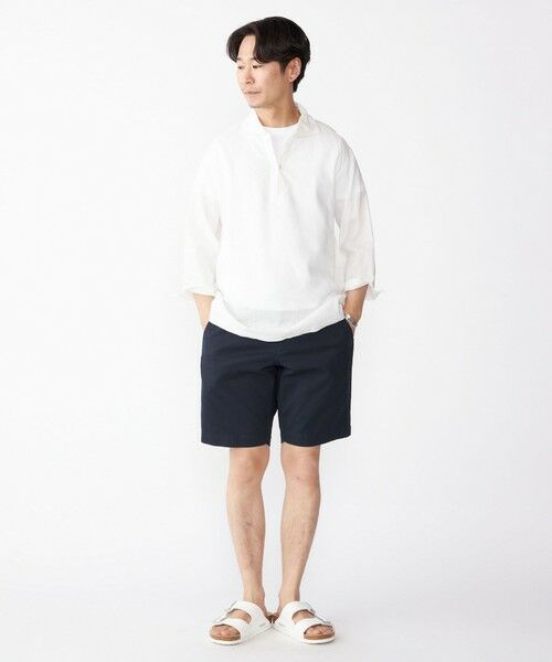 SHIPS / シップス シャツ・ブラウス | SHIPS: フレックスリネン 7スリーブ カプリ シャツ | 詳細1