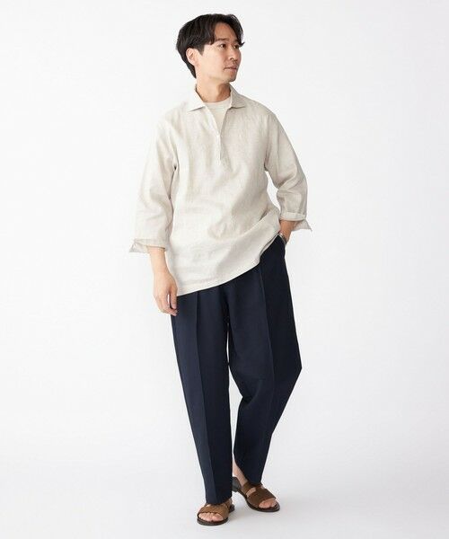 SHIPS / シップス シャツ・ブラウス | SHIPS: フレックスリネン 7スリーブ カプリ シャツ | 詳細11