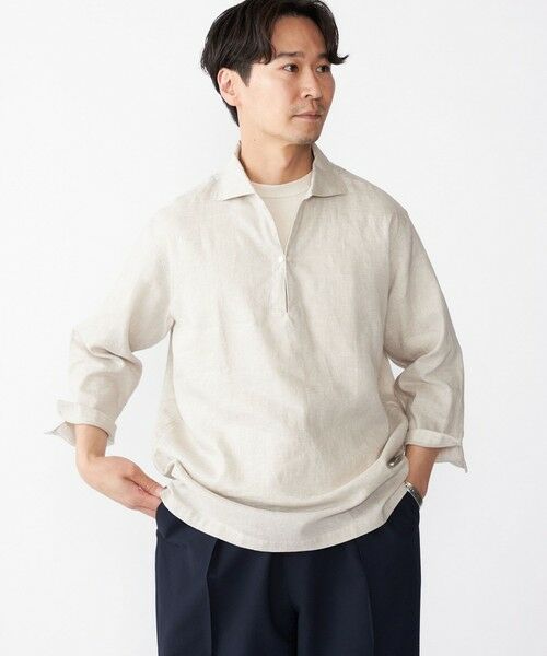 SHIPS / シップス シャツ・ブラウス | SHIPS: フレックスリネン 7スリーブ カプリ シャツ | 詳細15