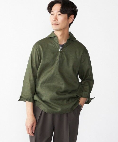 SHIPS / シップス シャツ・ブラウス | SHIPS: フレックスリネン 7スリーブ カプリ シャツ | 詳細26