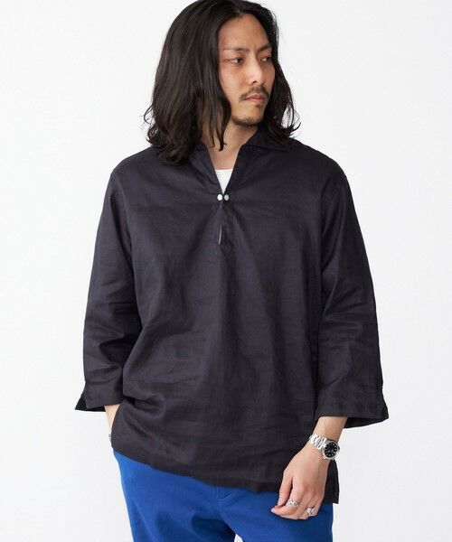 SHIPS / シップス シャツ・ブラウス | SHIPS: フレックスリネン 7スリーブ カプリ シャツ | 詳細30