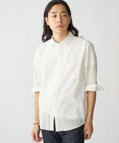 SHIPS / シップス シャツ・ブラウス | SHIPS: エアー サッカー レギュラーカラー 7スリーブ シャツ