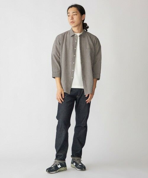 SHIPS / シップス シャツ・ブラウス | SHIPS: エアー サッカー レギュラーカラー 7スリーブ シャツ | 詳細5