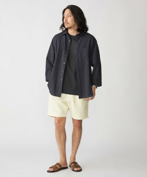 SHIPS / シップス シャツ・ブラウス | SHIPS: エアー サッカー レギュラーカラー 7スリーブ シャツ | 詳細9