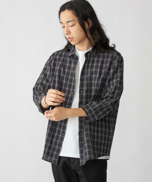 SHIPS / シップス シャツ・ブラウス | SHIPS: エアー サッカー レギュラーカラー 7スリーブ シャツ | 詳細19