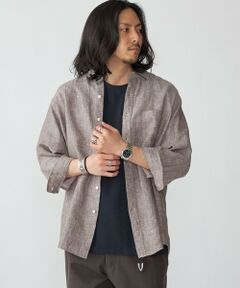 SHIPS / シップス シャツ・ブラウス | SHIPS: レイモンド レギュラーカラー リネン 7スリーブ シャツ