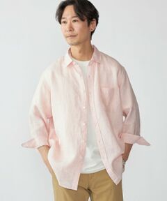 SHIPS / シップス シャツ・ブラウス | SHIPS: レイモンド レギュラーカラー リネン 7スリーブ シャツ