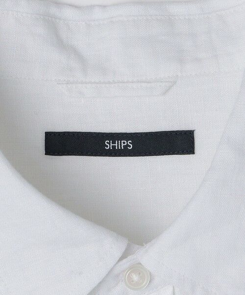 SHIPS / シップス シャツ・ブラウス | SHIPS: レイモンド レギュラーカラー リネン 7スリーブ シャツ | 詳細6