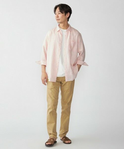 SHIPS / シップス シャツ・ブラウス | SHIPS: レイモンド レギュラーカラー リネン 7スリーブ シャツ | 詳細14