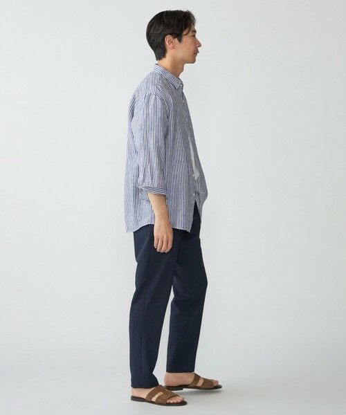 SHIPS / シップス シャツ・ブラウス | SHIPS: レイモンド レギュラーカラー リネン 7スリーブ シャツ | 詳細21