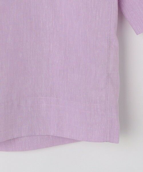 SHIPS / シップス シャツ・ブラウス | BATEAUX DE SHIPS: レギュラーカラー ソリッド 8分袖 シャツ | 詳細3