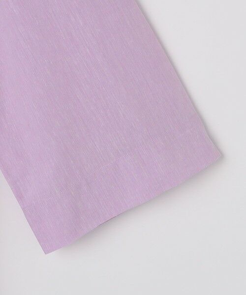 SHIPS / シップス シャツ・ブラウス | BATEAUX DE SHIPS: レギュラーカラー ソリッド 8分袖 シャツ | 詳細4