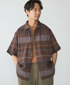 SHIPS / シップス シャツ・ブラウス | SHIPS: ボイル ビッグ チェック レギュラーカラー ウィークエンド ショートスリーブ シャツ