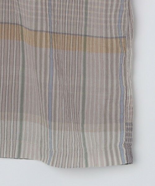 SHIPS / シップス シャツ・ブラウス | SHIPS: ボイル ビッグ チェック レギュラーカラー ウィークエンド ショートスリーブ シャツ | 詳細8