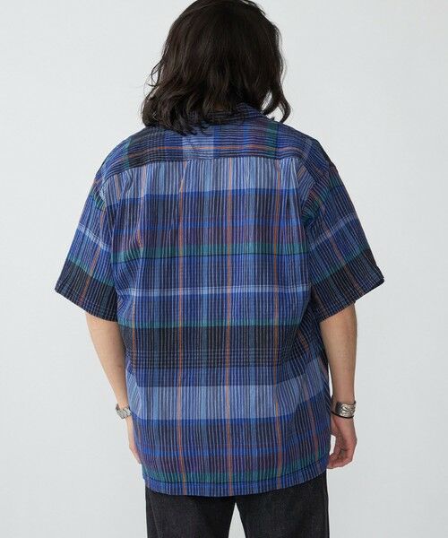 SHIPS / シップス シャツ・ブラウス | SHIPS: ボイル ビッグ チェック レギュラーカラー ウィークエンド ショートスリーブ シャツ | 詳細20