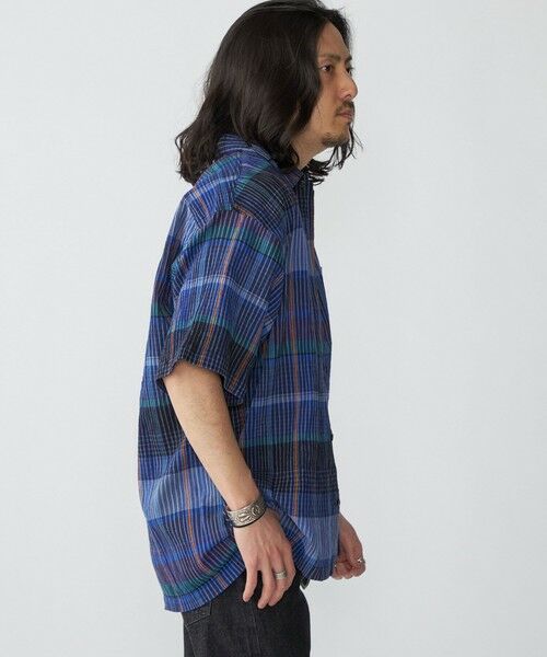SHIPS / シップス シャツ・ブラウス | SHIPS: ボイル ビッグ チェック レギュラーカラー ウィークエンド ショートスリーブ シャツ | 詳細21