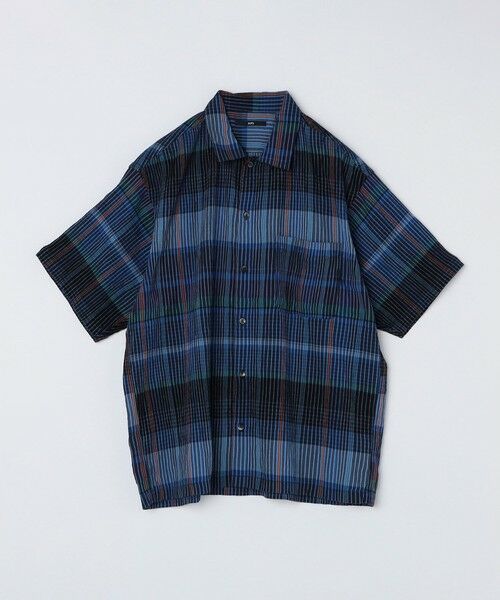 SHIPS / シップス シャツ・ブラウス | SHIPS: ボイル ビッグ チェック レギュラーカラー ウィークエンド ショートスリーブ シャツ | 詳細22