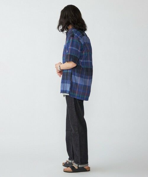 SHIPS / シップス シャツ・ブラウス | SHIPS: ボイル ビッグ チェック レギュラーカラー ウィークエンド ショートスリーブ シャツ | 詳細15