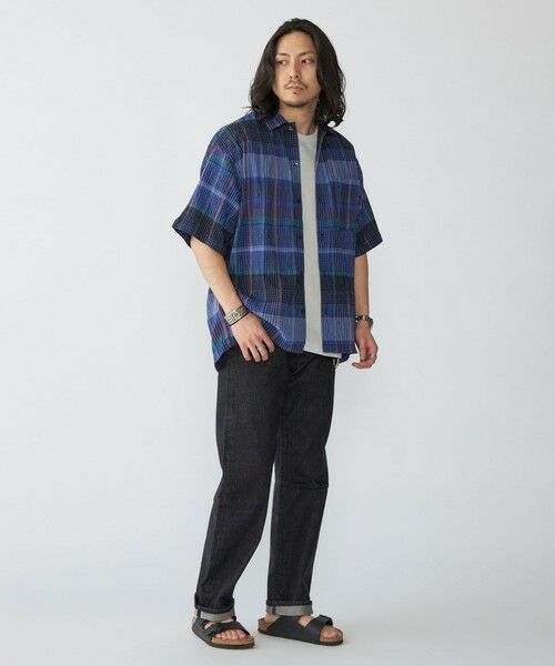 SHIPS / シップス シャツ・ブラウス | SHIPS: ボイル ビッグ チェック レギュラーカラー ウィークエンド ショートスリーブ シャツ | 詳細17
