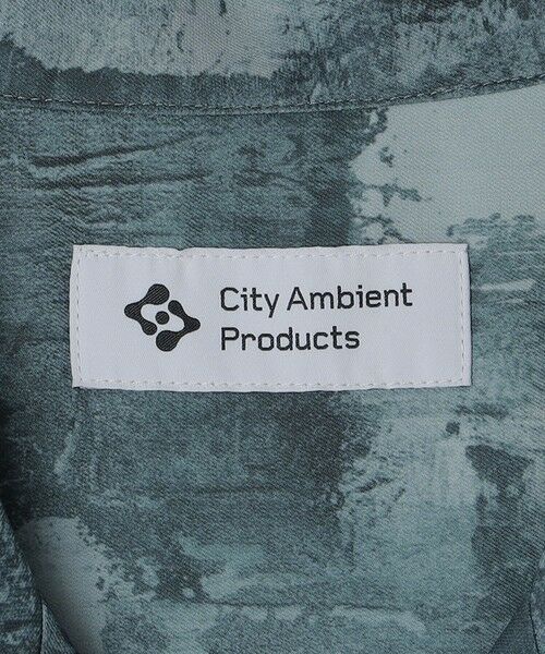 SHIPS / シップス シャツ・ブラウス | City Ambient Products: オープンカラー ウォール プリント シャツ | 詳細6