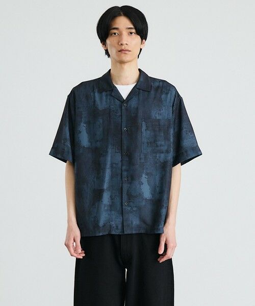 SHIPS / シップス シャツ・ブラウス | City Ambient Products: オープンカラー ウォール プリント シャツ | 詳細12