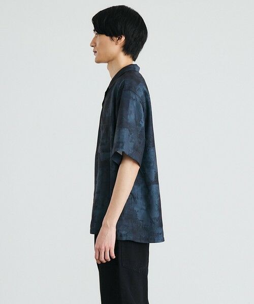 SHIPS / シップス シャツ・ブラウス | City Ambient Products: オープンカラー ウォール プリント シャツ | 詳細13