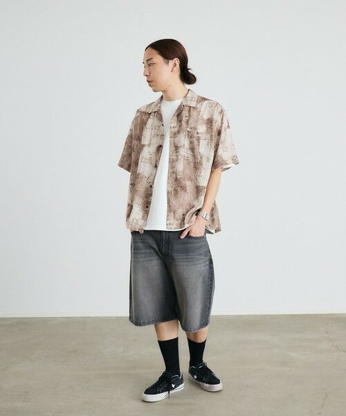 SHIPS / シップス シャツ・ブラウス | City Ambient Products: オープンカラー ウォール プリント シャツ | 詳細23