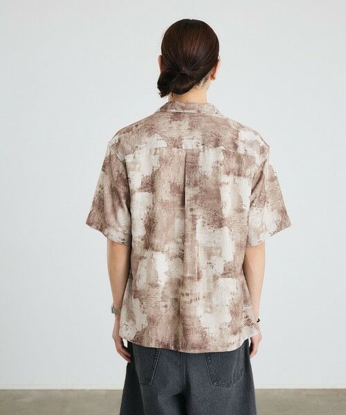 SHIPS / シップス シャツ・ブラウス | City Ambient Products: オープンカラー ウォール プリント シャツ | 詳細24