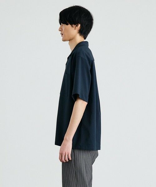 SHIPS / シップス シャツ・ブラウス | City Ambient Products: オープンカラー 楊柳 ソリッド ショートスリーブ シャツ | 詳細12