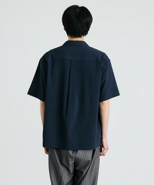 SHIPS / シップス シャツ・ブラウス | City Ambient Products: オープンカラー 楊柳 ソリッド ショートスリーブ シャツ | 詳細13