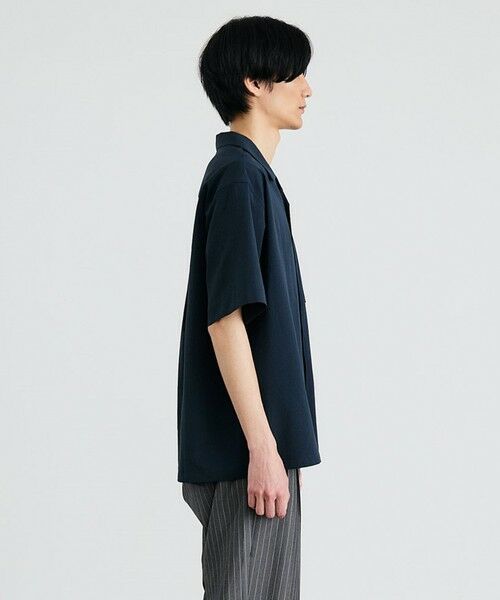 SHIPS / シップス シャツ・ブラウス | City Ambient Products: オープンカラー 楊柳 ソリッド ショートスリーブ シャツ | 詳細14