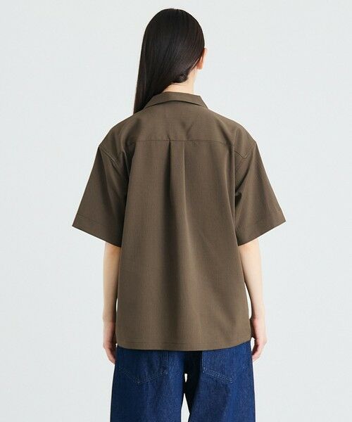 SHIPS / シップス シャツ・ブラウス | City Ambient Products: オープンカラー 楊柳 ソリッド ショートスリーブ シャツ | 詳細23