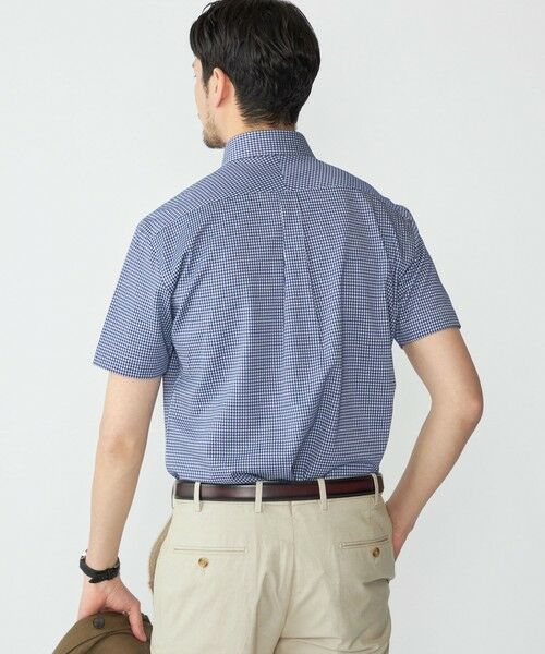 SHIPS / シップス シャツ・ブラウス | SHIPS: ショートスリーブ ジャージー ギンガムチェック シャツ | 詳細3