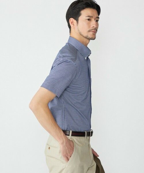 SHIPS / シップス シャツ・ブラウス | SHIPS: ショートスリーブ ジャージー ギンガムチェック シャツ | 詳細4