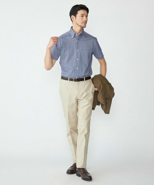 SHIPS / シップス シャツ・ブラウス | SHIPS: ショートスリーブ ジャージー ギンガムチェック シャツ | 詳細5