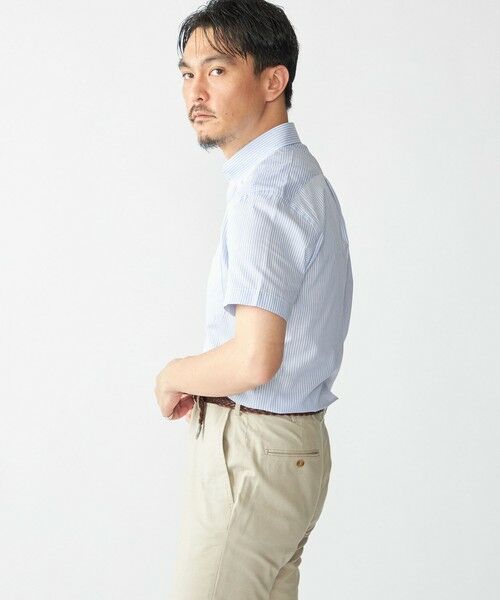 SHIPS / シップス シャツ・ブラウス | SHIPS: ショート スリーブ パナマ ロンドンストライプ シャツ | 詳細2