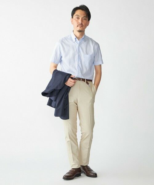 SHIPS / シップス シャツ・ブラウス | SHIPS: ショート スリーブ パナマ ロンドンストライプ シャツ | 詳細3