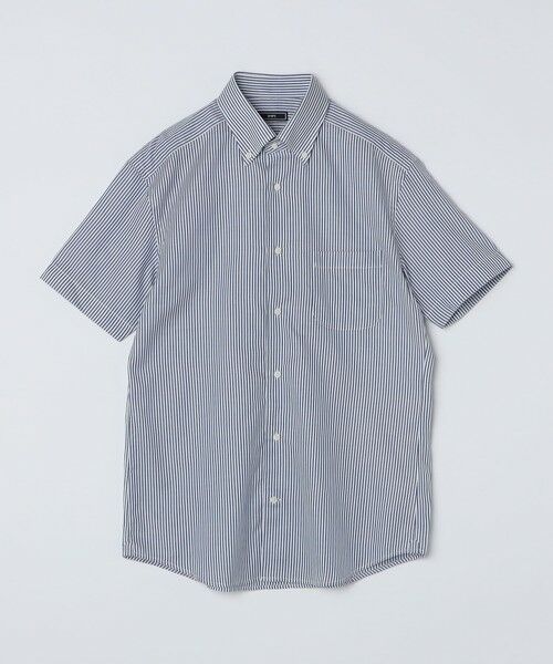 SHIPS / シップス シャツ・ブラウス | SHIPS: ショート スリーブ パナマ ロンドンストライプ シャツ | 詳細14