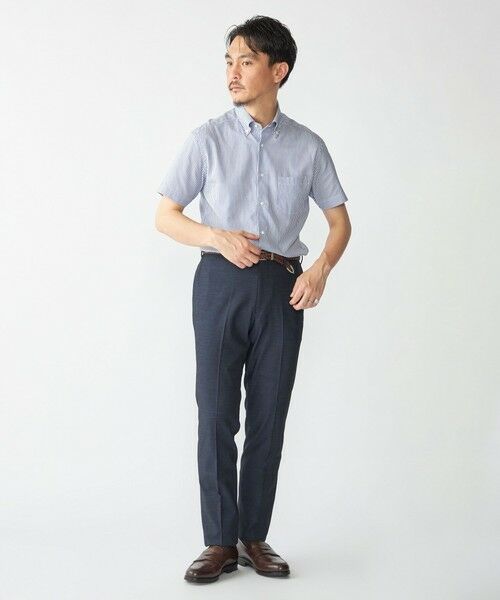 SHIPS / シップス シャツ・ブラウス | SHIPS: ショート スリーブ パナマ ロンドンストライプ シャツ | 詳細13