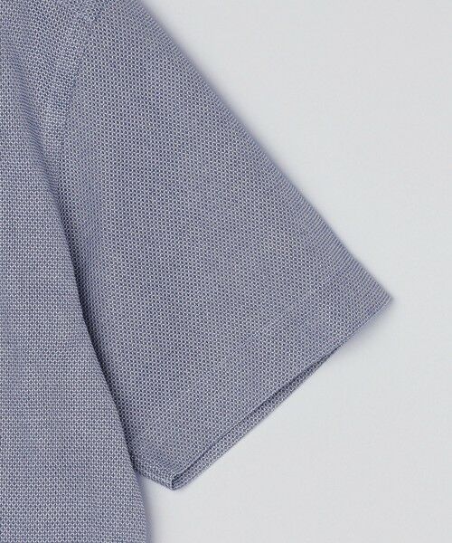 SHIPS / シップス シャツ・ブラウス | SHIPS: カラミ織り ボタンダウン 無地 半袖 シャツ | 詳細23