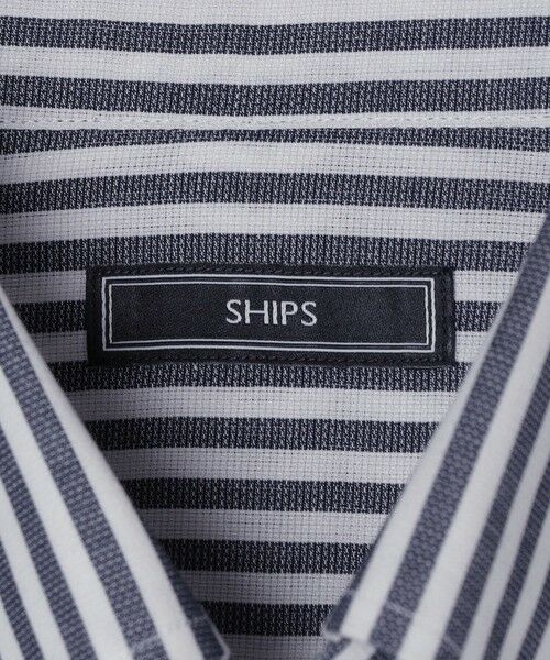 SHIPS / シップス シャツ・ブラウス | SHIPS: パナマ織り ボタンダウン ロンスト 半袖 シャツ | 詳細13