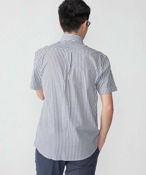 SHIPS / シップス シャツ・ブラウス | SHIPS: パナマ織り ボタンダウン ロンスト 半袖 シャツ | 詳細4