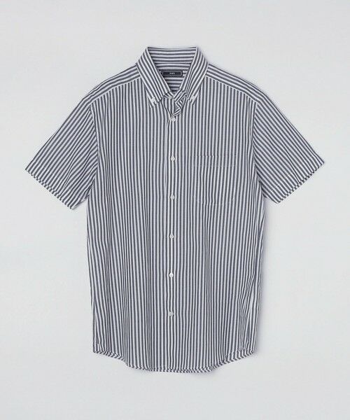 SHIPS / シップス シャツ・ブラウス | SHIPS: パナマ織り ボタンダウン ロンスト 半袖 シャツ | 詳細8