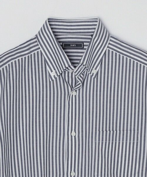 SHIPS / シップス シャツ・ブラウス | SHIPS: パナマ織り ボタンダウン ロンスト 半袖 シャツ | 詳細9